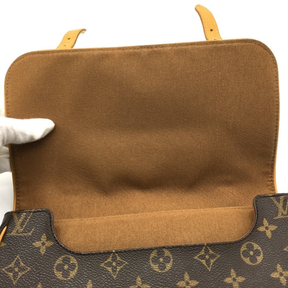 LOUIS VUITTON Brown Monogram Canvas Backpack - Picture 10 of 13